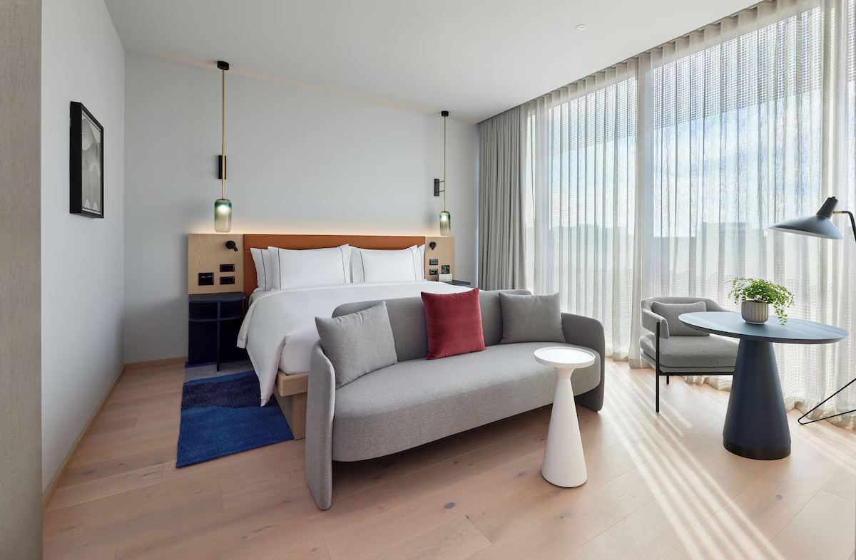 Nội thất ph&ograve;ng kh&aacute;ch của kh&aacute;ch sạn