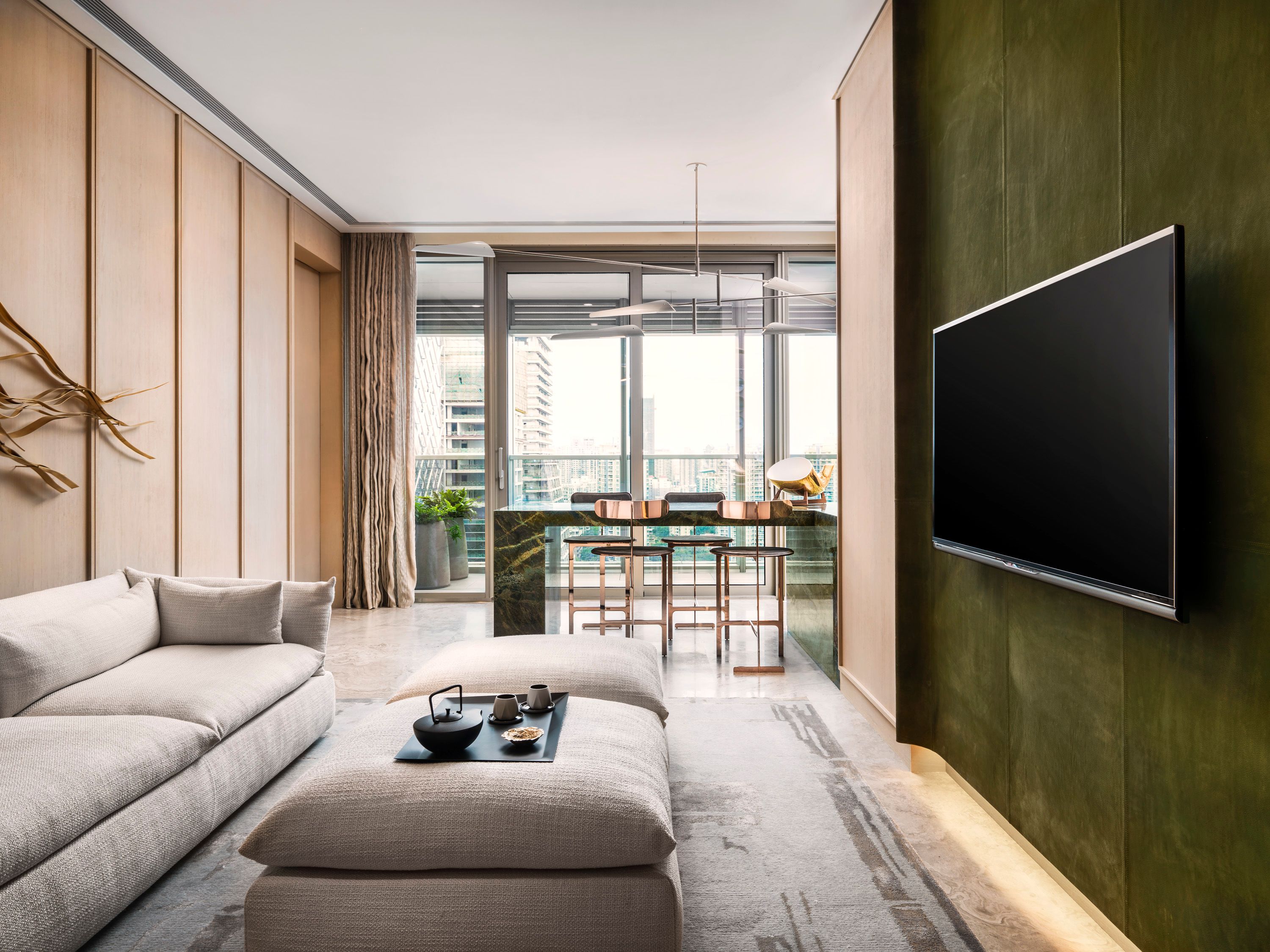 Nội thất kh&aacute;ch sạn Trung Quốc