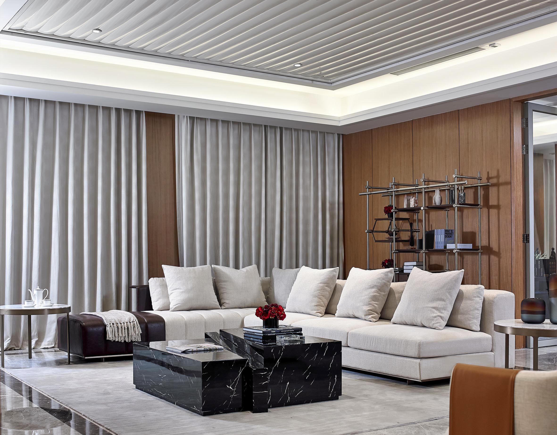 Thiết kế hiện đại có thể được tùy chỉnh Bộ ghế sofa Phòng khách sang trọng Nội thất nhà ở