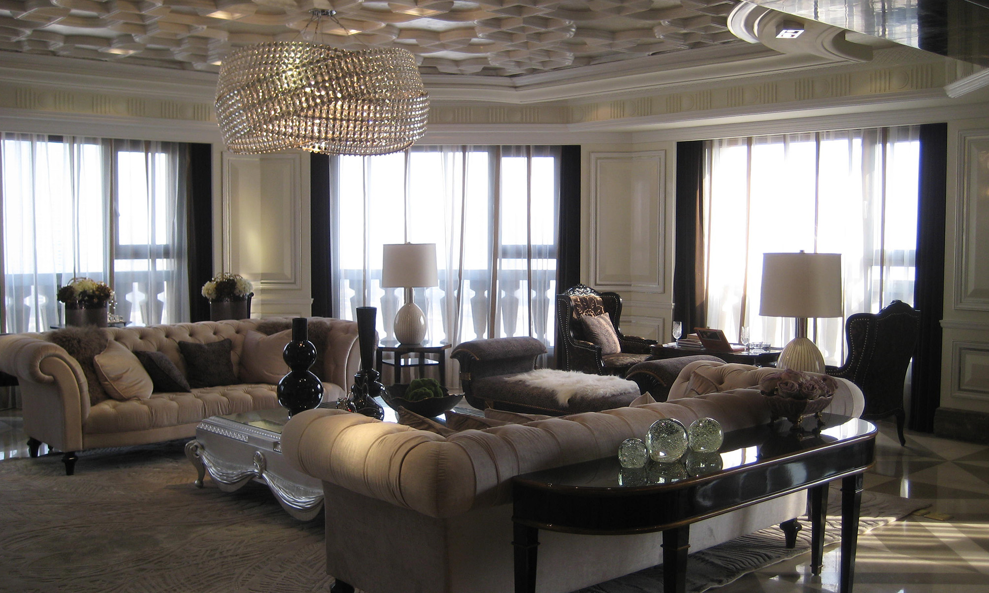 Nội thất kh&aacute;ch sạn sang trọng