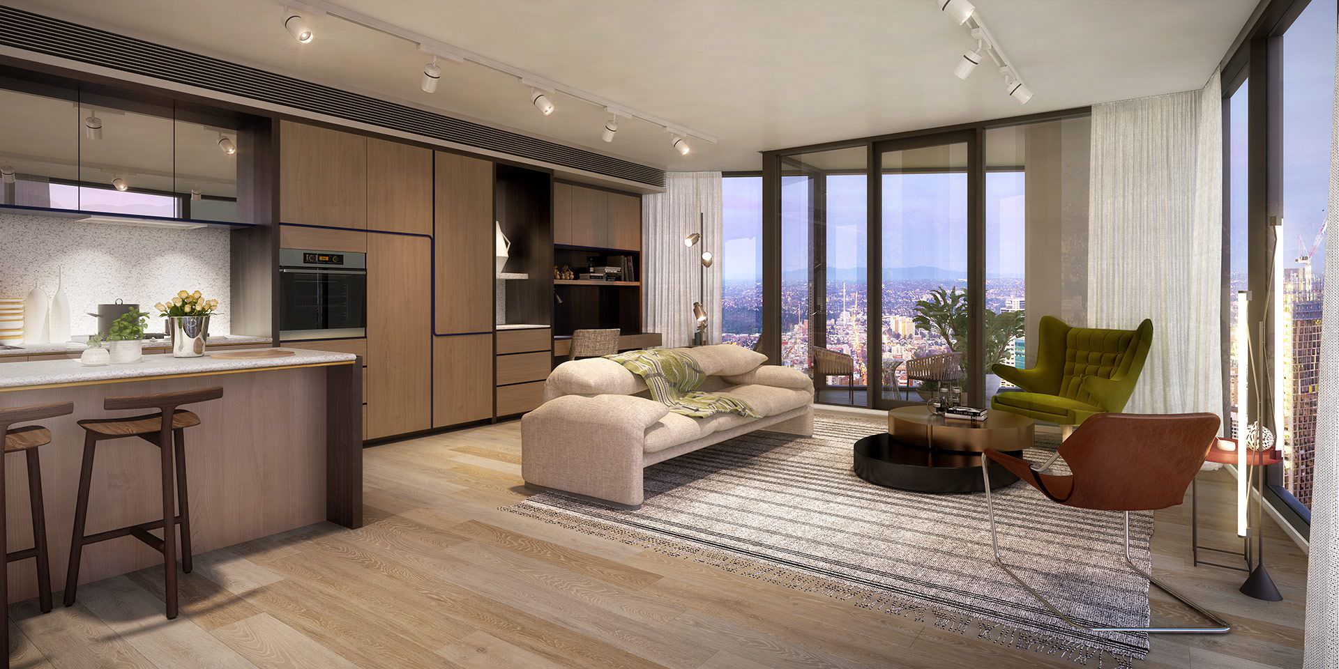 Nội thất sảnh kh&aacute;ch sạn