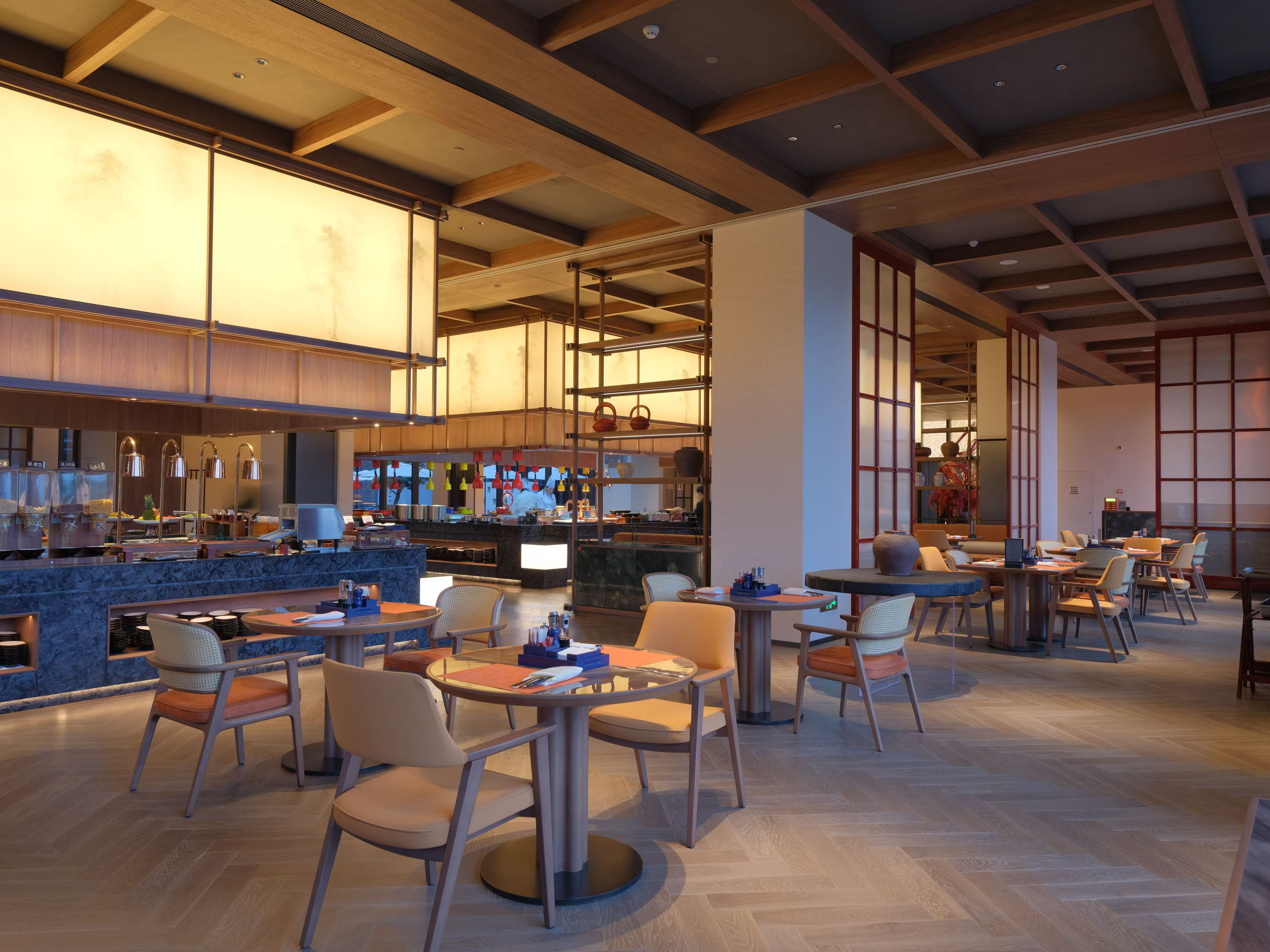 Nội thất nhà hàng cho khách sạn PERNULO Fuzhou