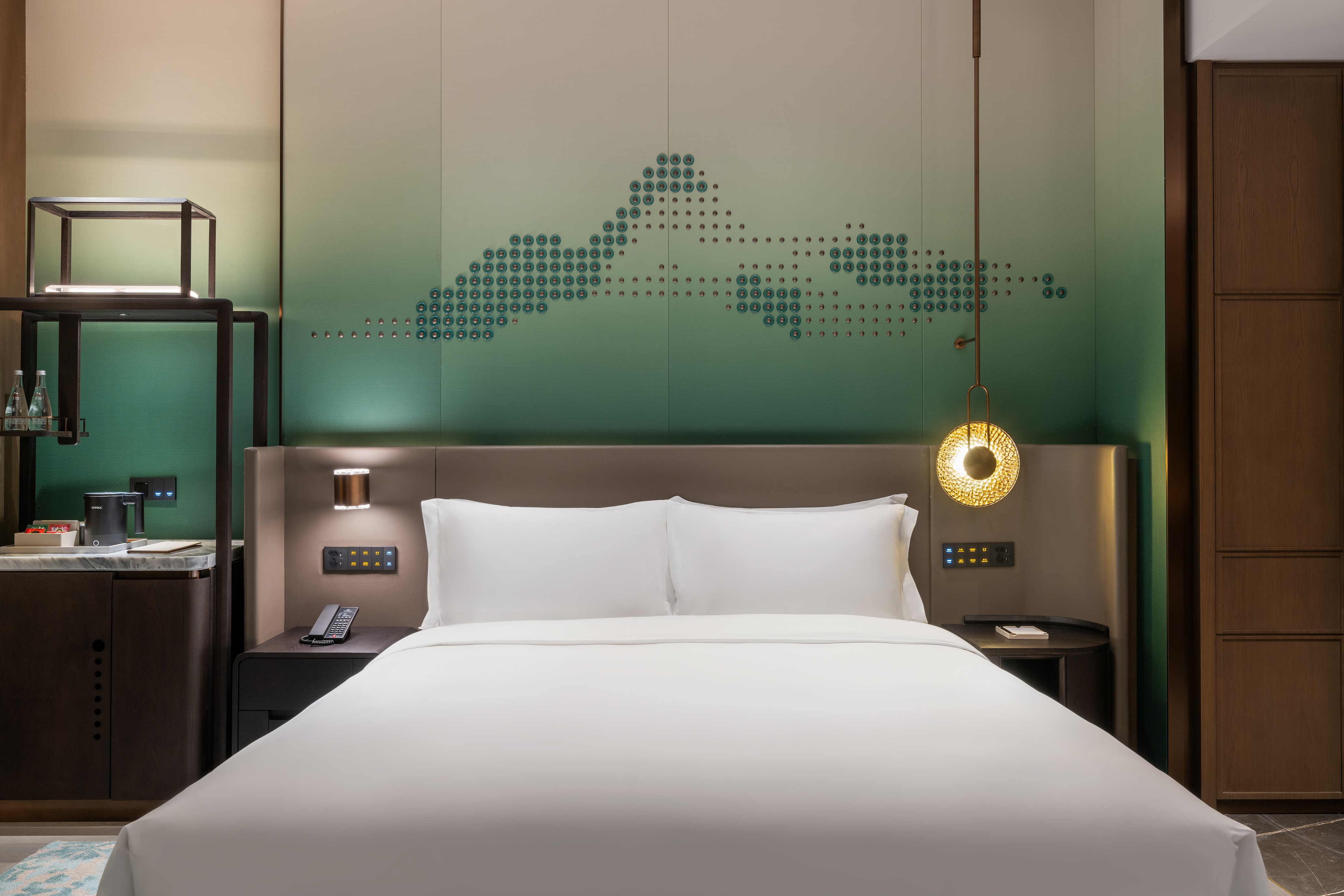 Nền giường khách sạn Lushan Mountain Emerald Sheraton