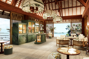 Nội thất khu vực công cộng của Four Seasons Resort Mauritius