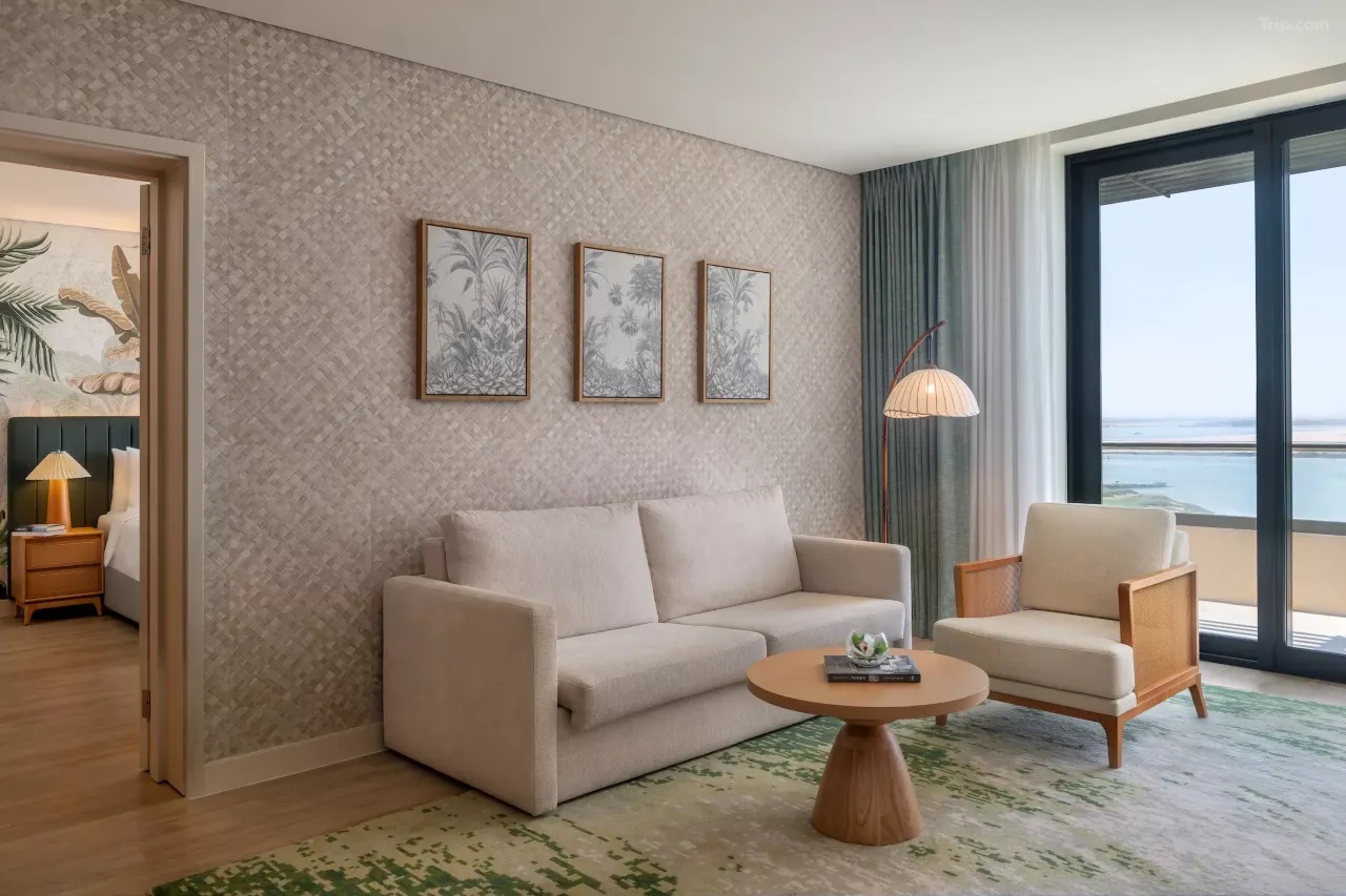 Nội thất phòng khách cho Rừng ngập mặn Đảo Yas InterContinental Abu Dhabi