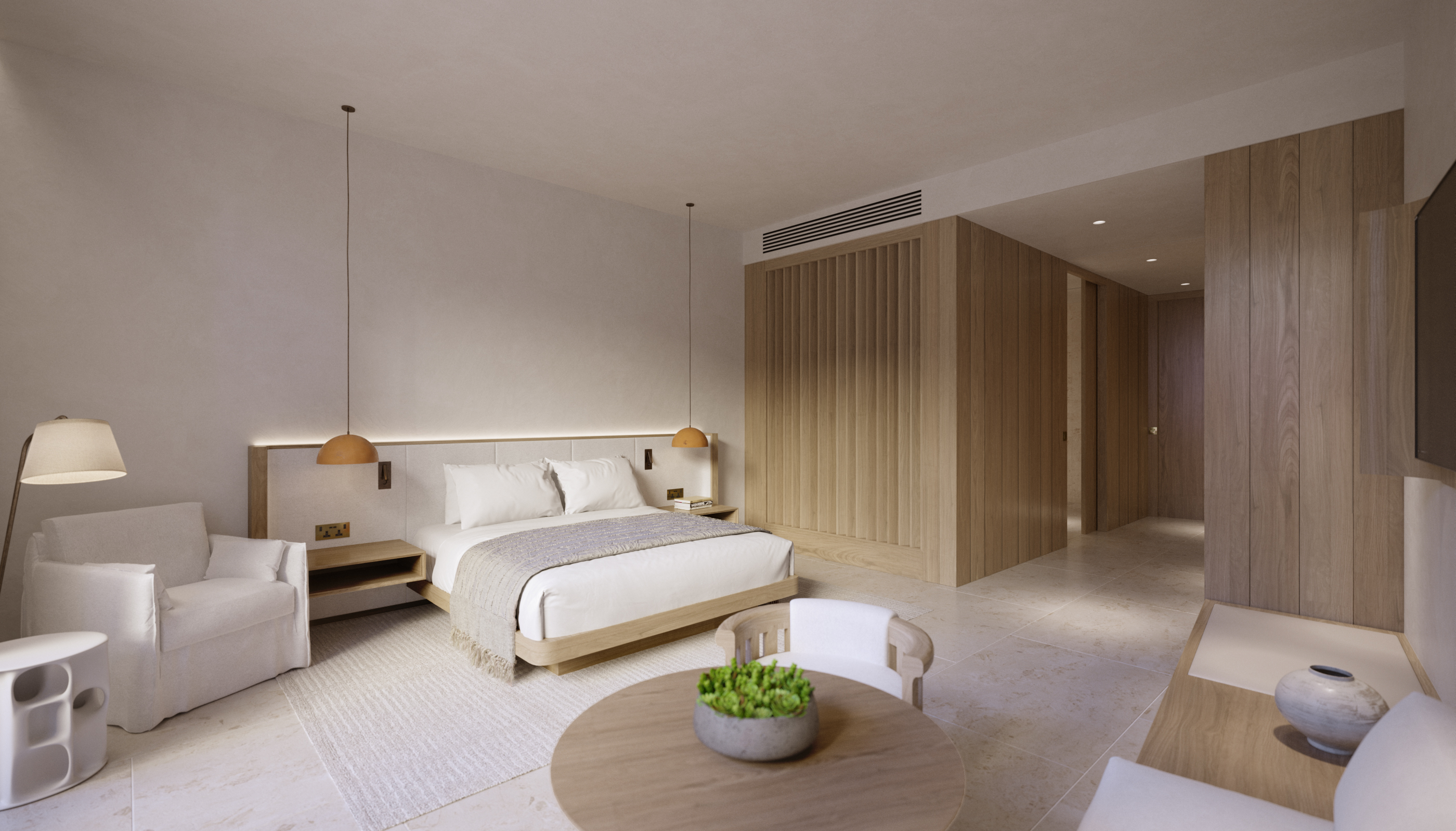 Nội thất phòng khách cho Phiên bản Biển Đỏ