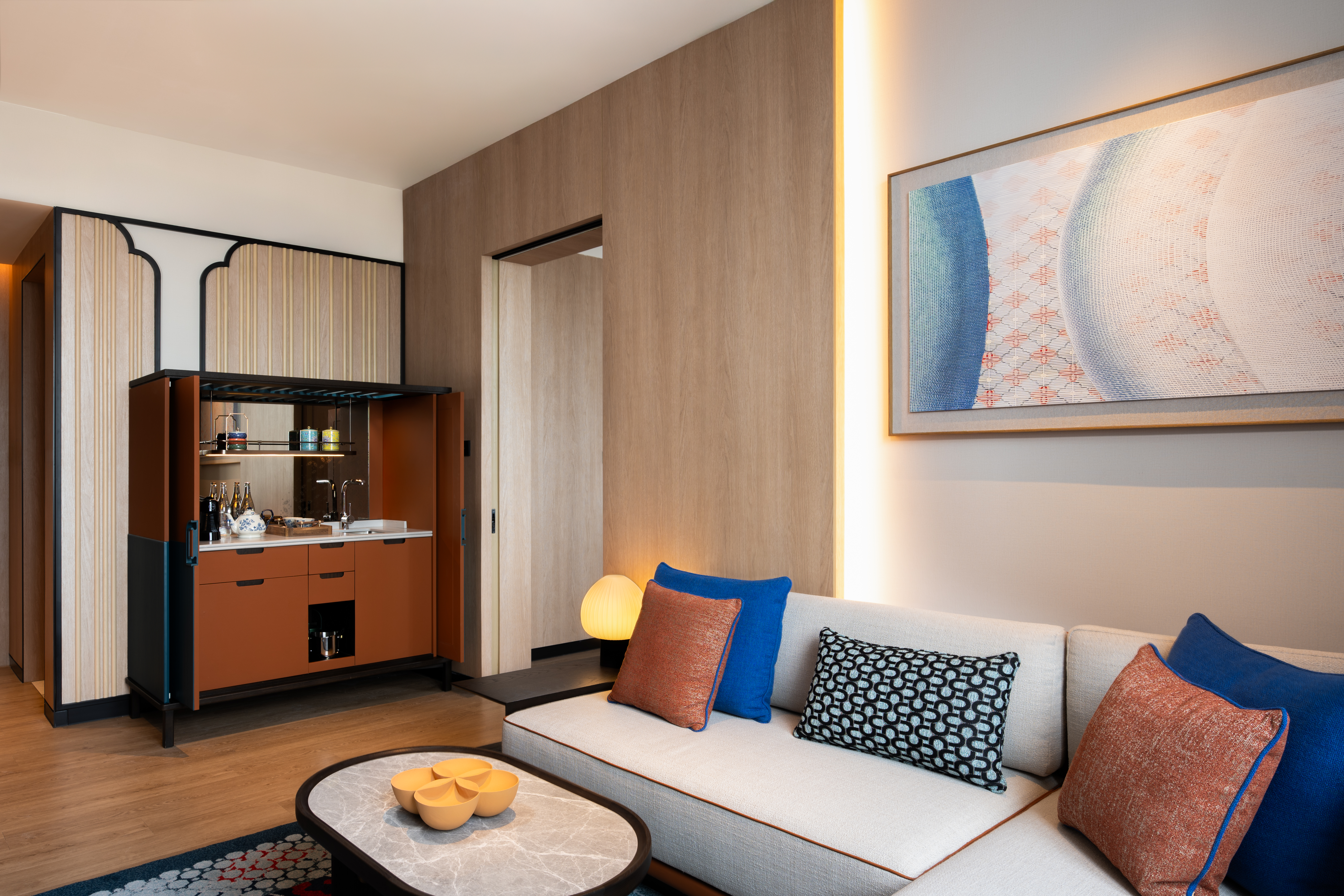 Nội thất phòng khách cho The Luxury Collection Penang, Marriott, Malaysia