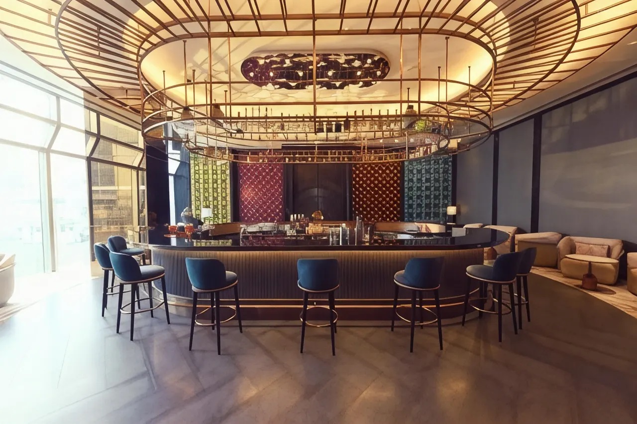 Nội thất khu vực công cộng cho khách sạn Cinnamon Life Colombo, Sri Lanka