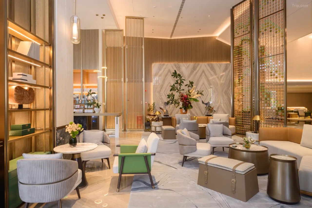 Nội thất khu vực công cộng cho khách sạn quốc tế Pu'er Jianhua
